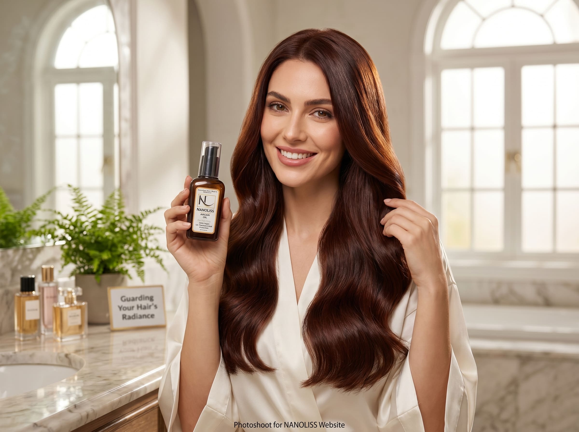 Argan Oil Serum model