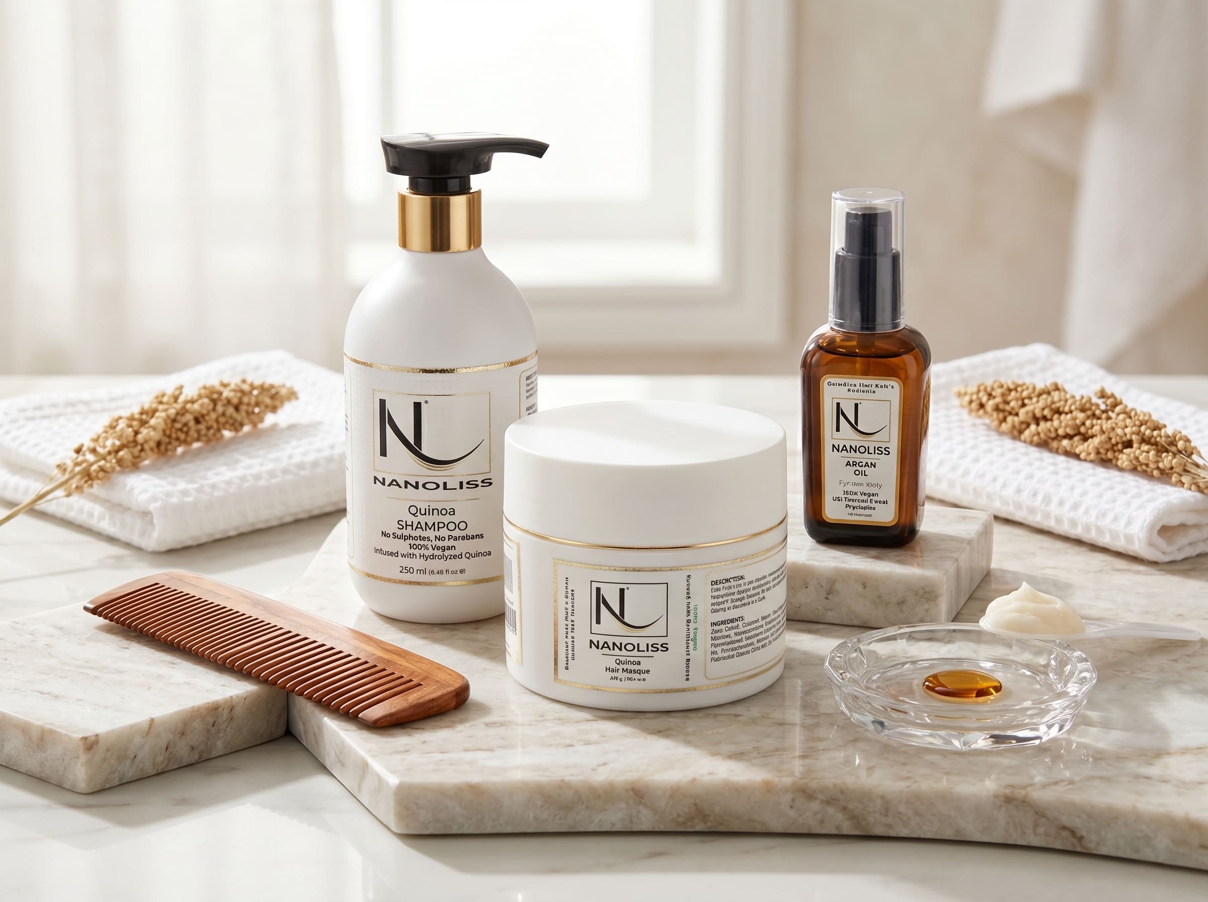 Nanoliss complete system flat lay